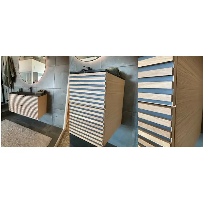 Tvättställsskåp Macro Design Crown Stripe