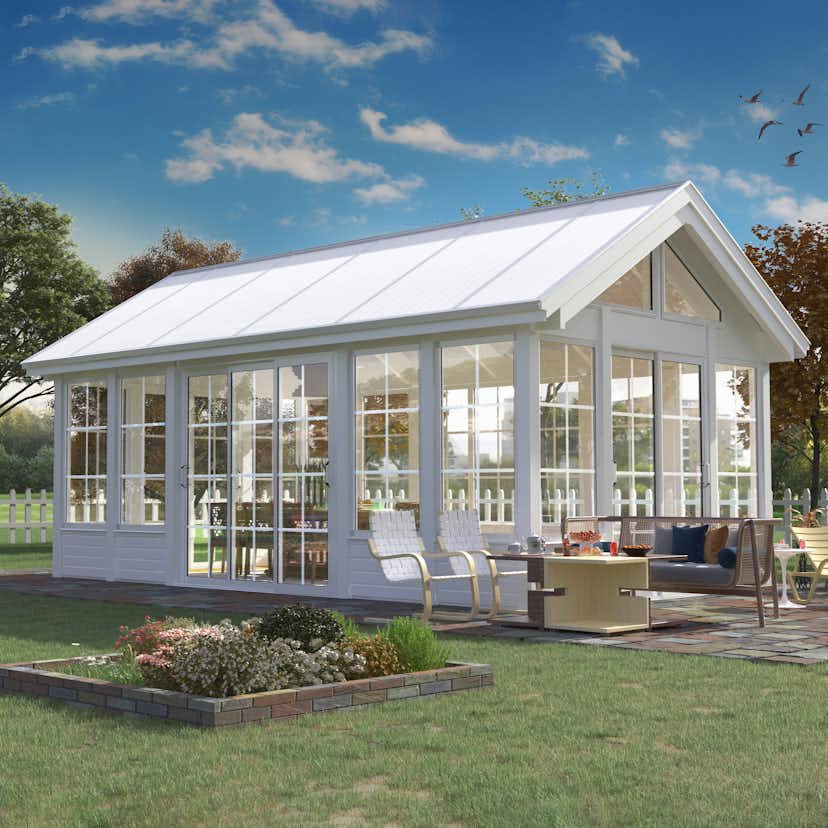 Komplett Orangeri Landskap Grönska Vår & Höst 21 kvm