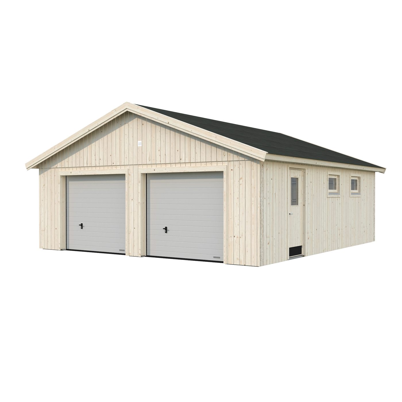Dubbelgarage Palmako Andre 49,1 m2 med Takskjutport