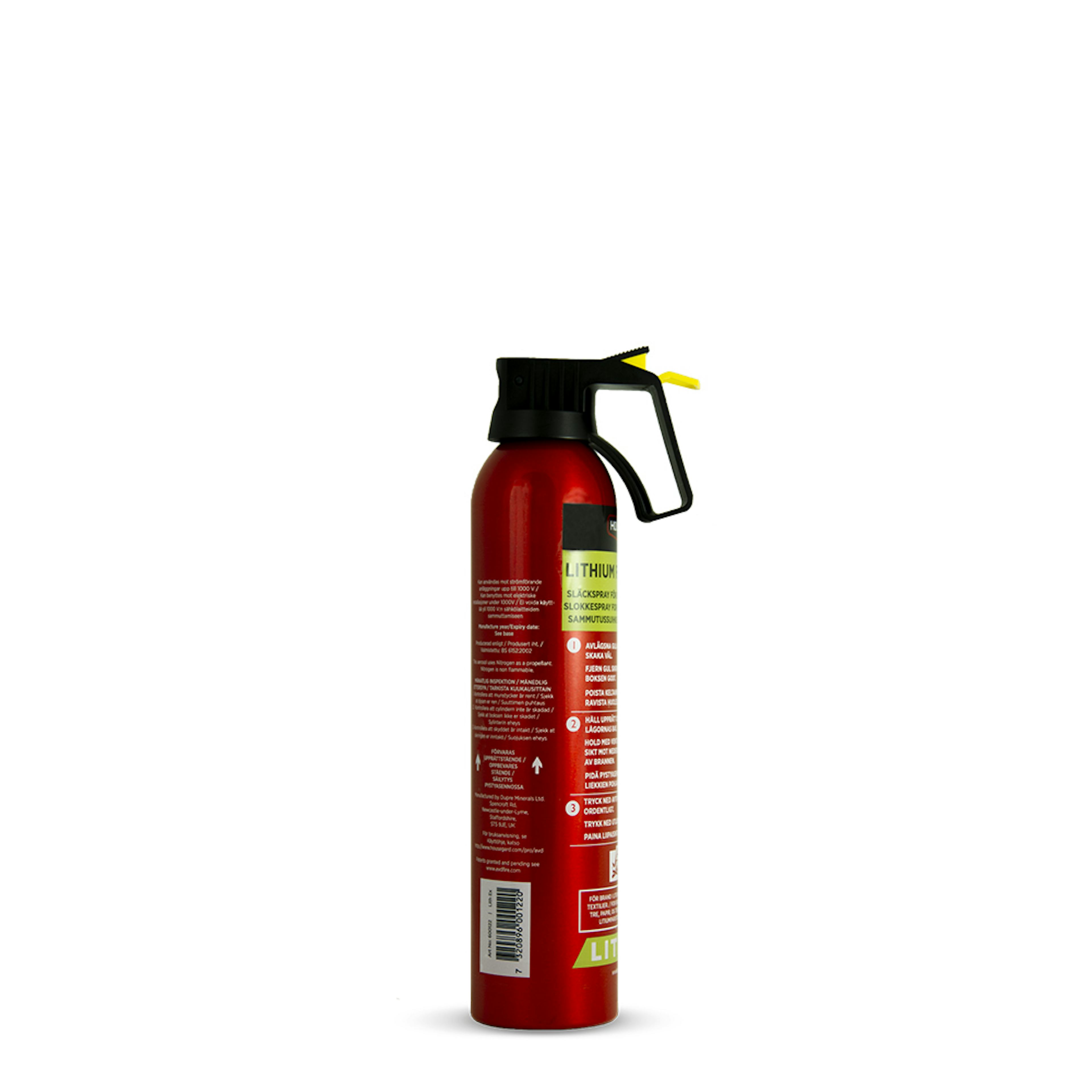 Släckspray Housegard Lith-EX AVD 500 ml