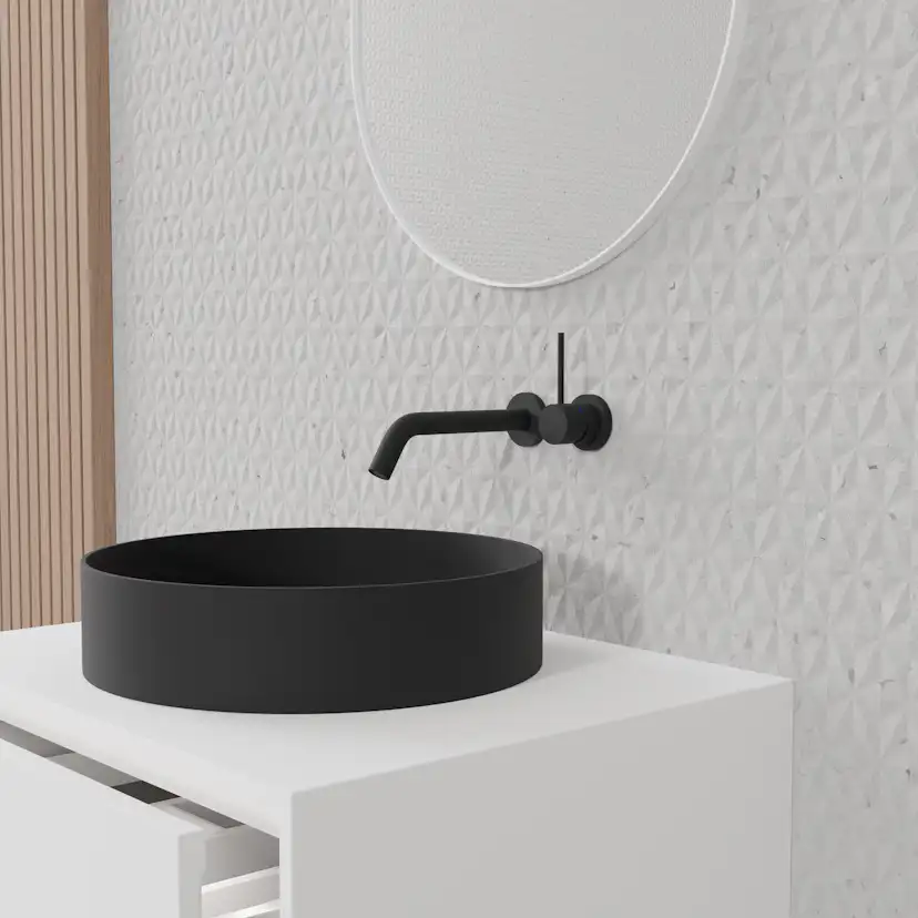 Tvättställsblandare Scandtap Steel Harmonized 1 för Inbyggnad