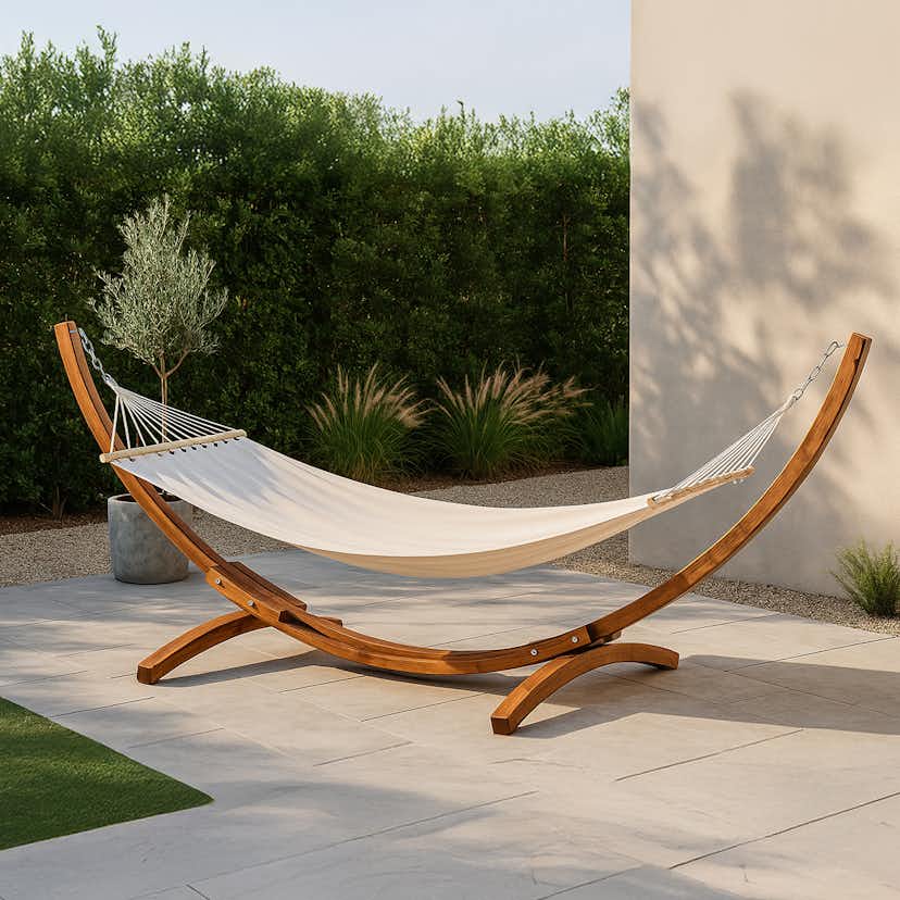 Hängmatta Venture Home Hedvig Inkl. Träställning Utomhus