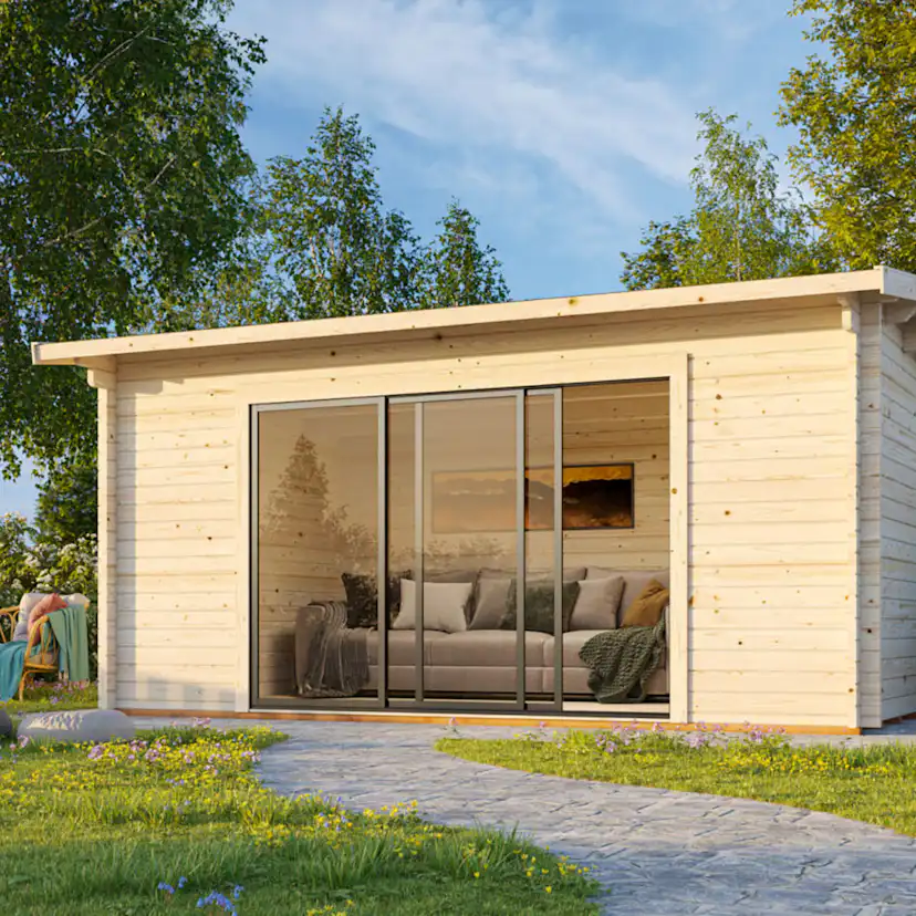 Stuga Palmako Ines 14,4 m2 (inv. 13,7 m2)