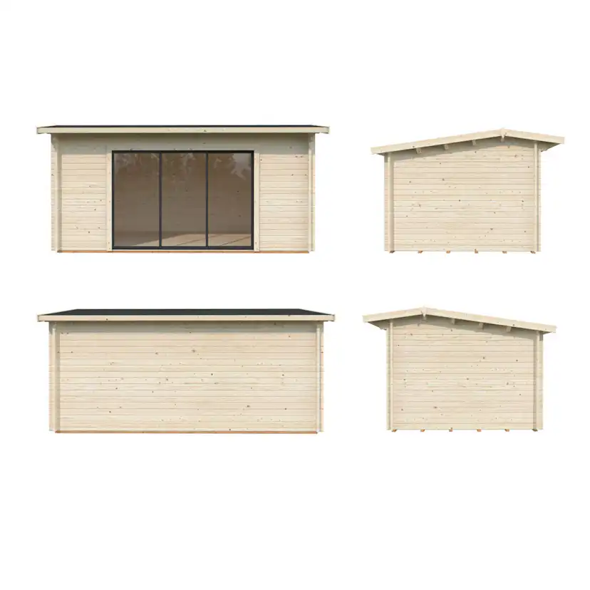 Stuga Palmako Ines 14,4 m2 (inv. 13,7 m2)