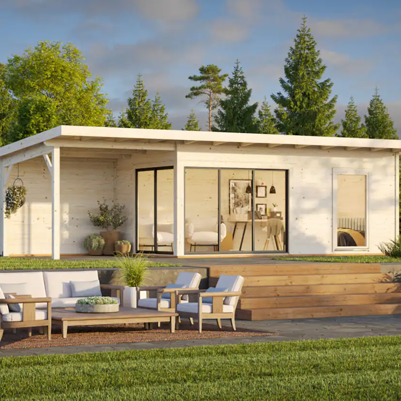 Stuga Palmako Andrea 26,2 m2 (inv. 17,1 m2)