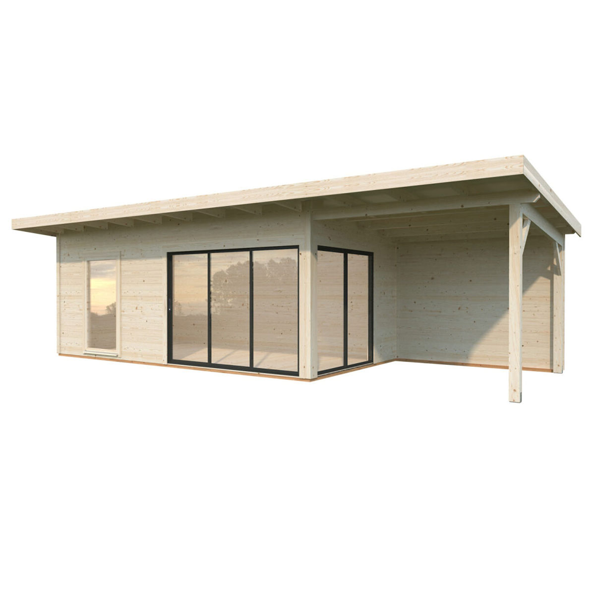 Stuga Palmako Andrea 26,2 m2 (inv. 17,1 m2)