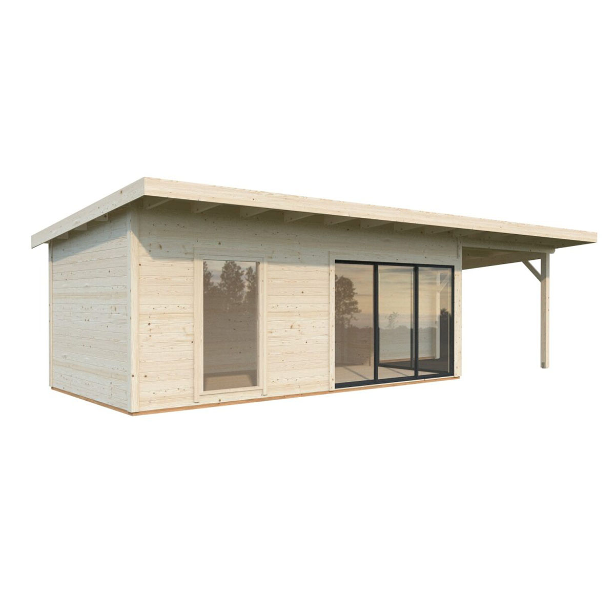 Stuga Palmako Andrea 26,2 m2 (inv. 17,1 m2)