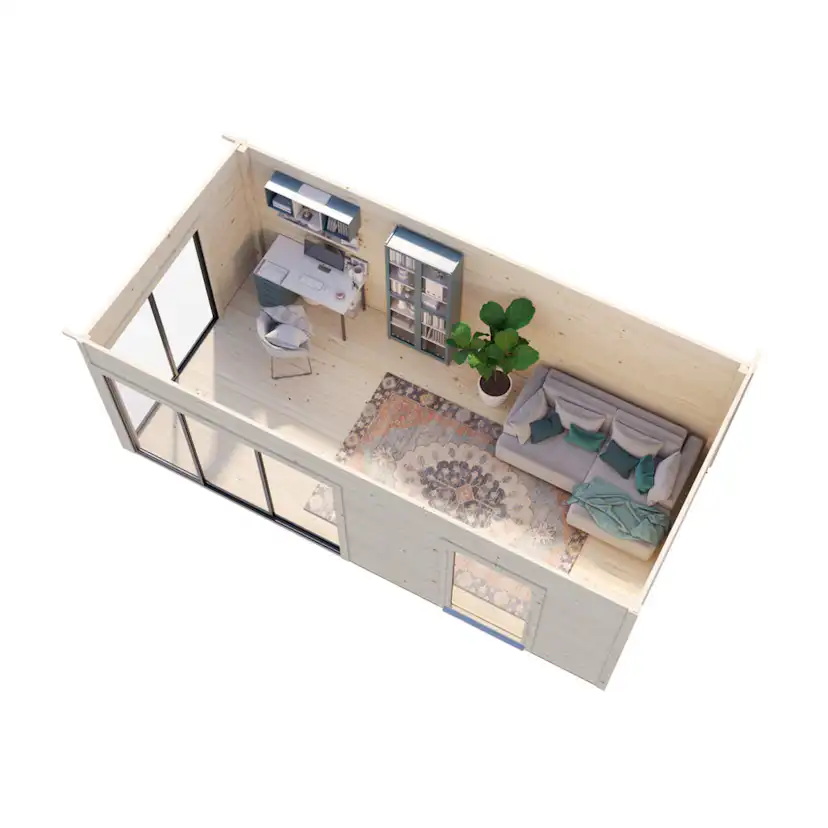 Stuga Palmako Andrea 17,9 m2 (inv. 17,1 m2)