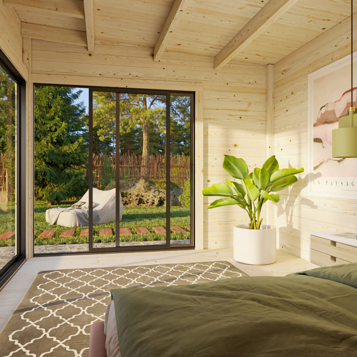 Stuga Palmako Andrea 11,7 m2 (inv. 11,2 m2)