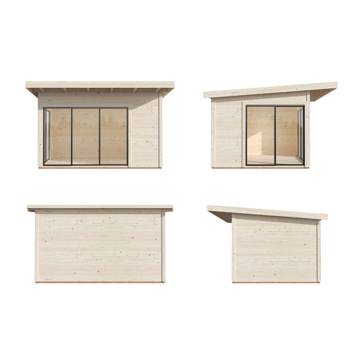 Stuga Palmako Andrea 11,7 m2 (inv. 11,2 m2)