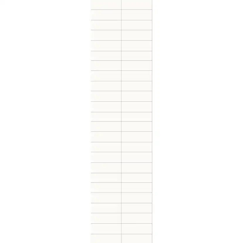 Stänkskyddsskiva Fibo Denver White 3091-M3010 HG