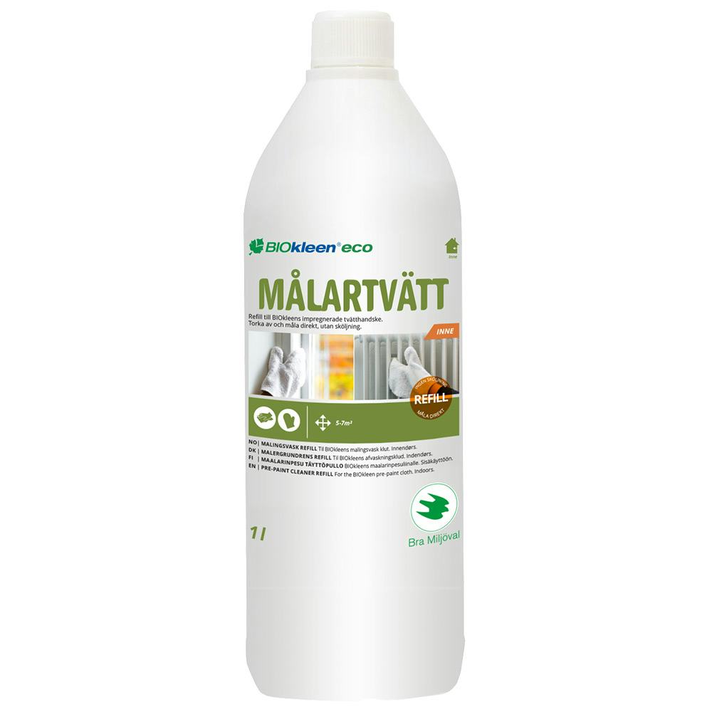 Målartvätt Biokleen ECO Refill Inne 1 L