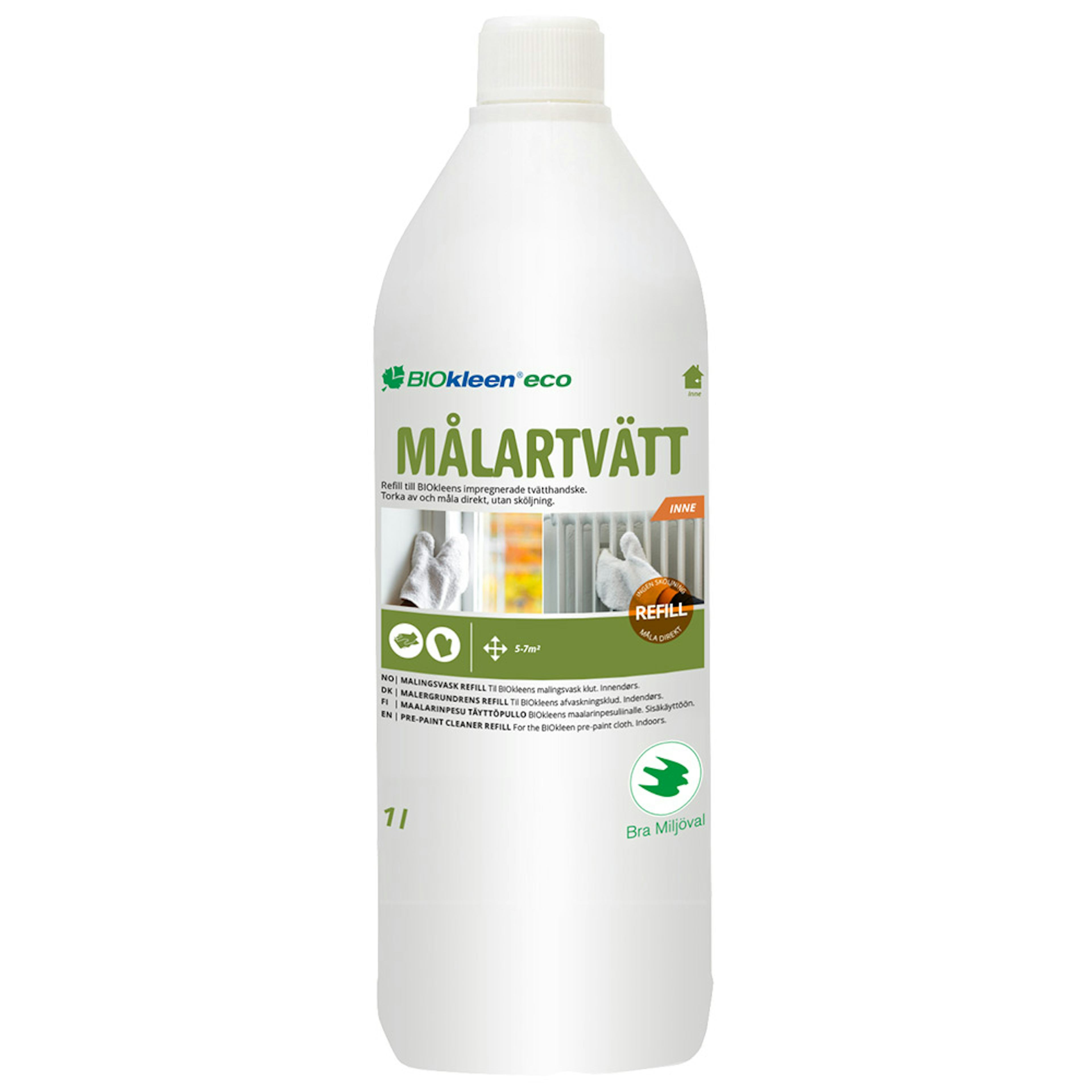Målartvätt Biokleen ECO Refill Inne 1 L