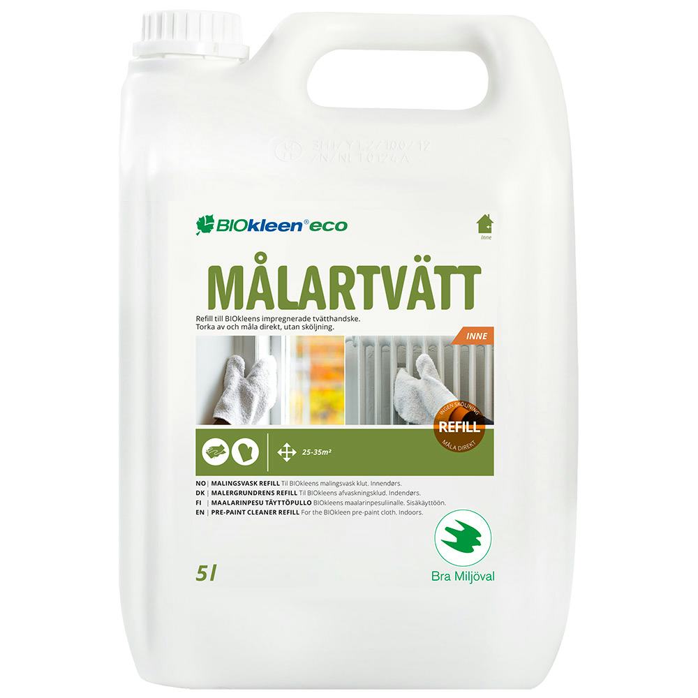 Målartvätt Biokleen ECO Refill Inne 5 L