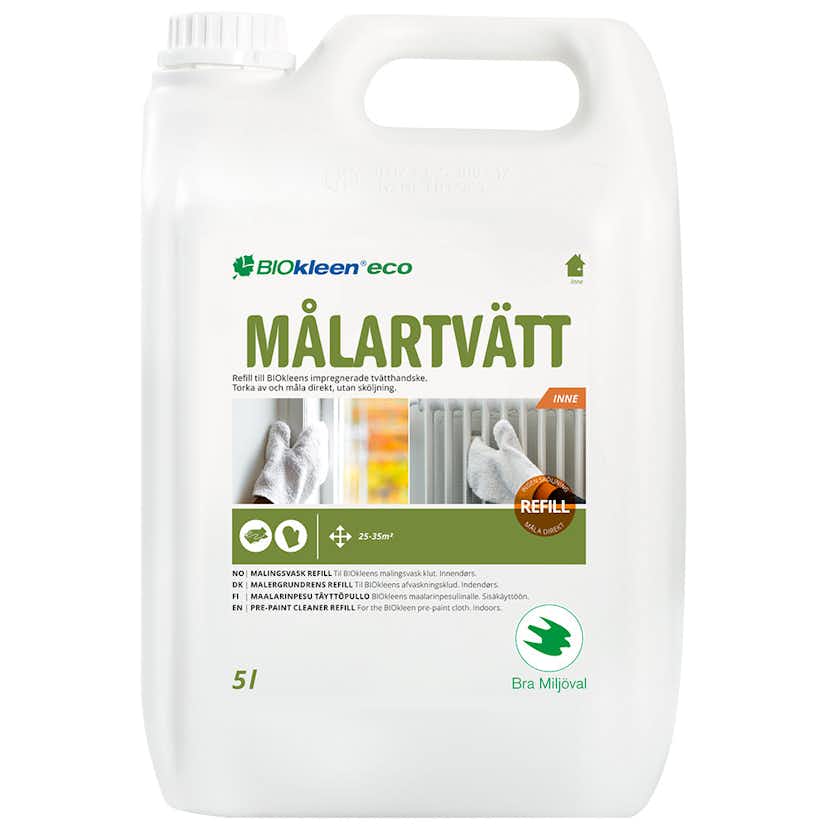 Målartvätt Biokleen ECO Refill Inne 5 L