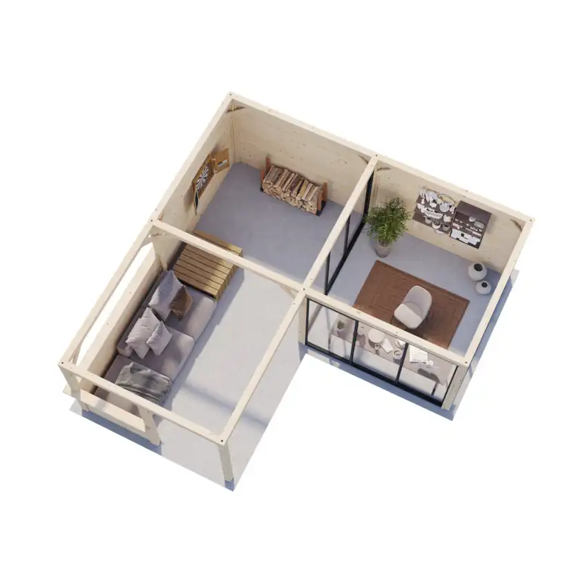 Uterum Palmako Lenna 24,9 m2 Set 410 Slide