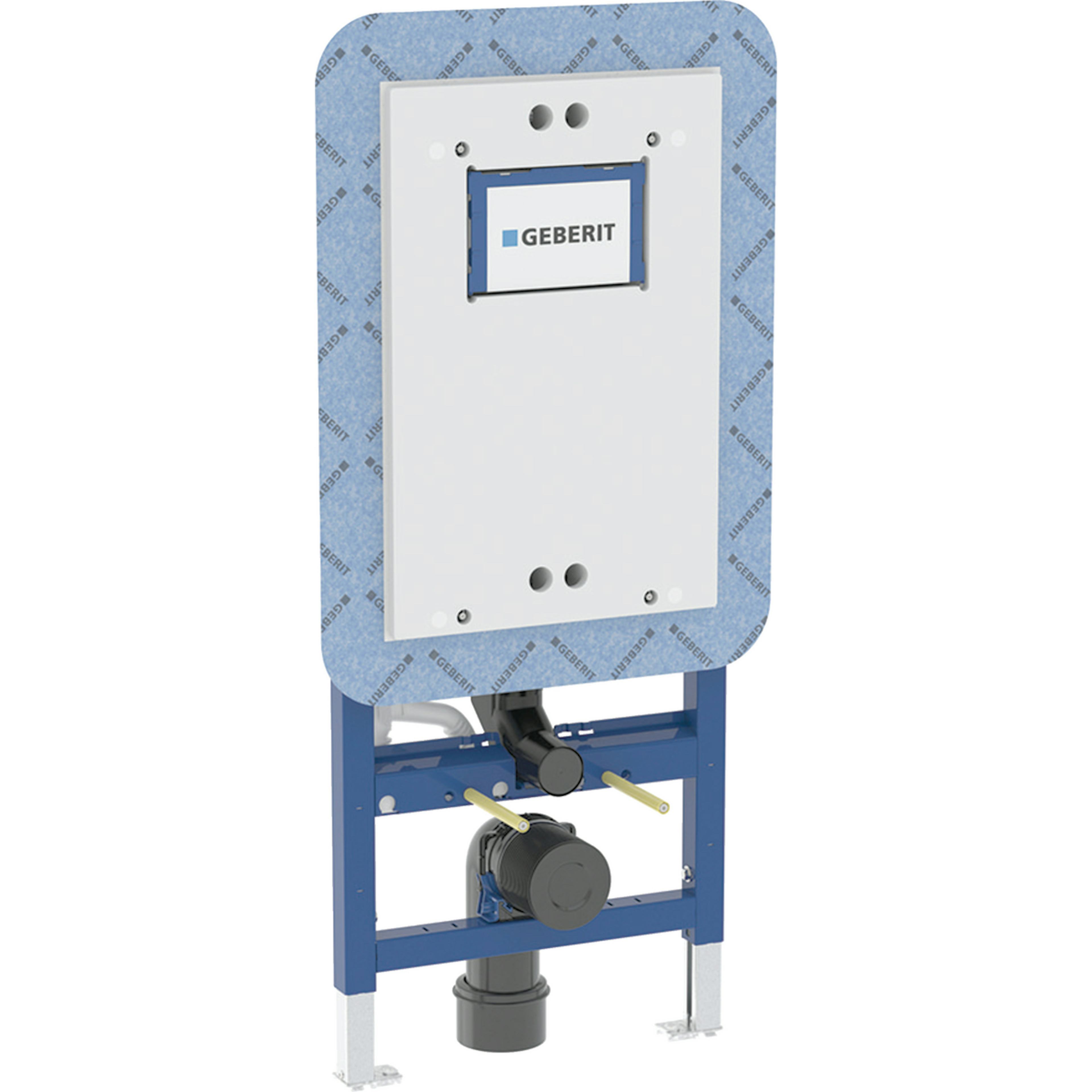 WC-fixtur Geberit 120 med Sigma Inbyggnadscistern med Tätskikt