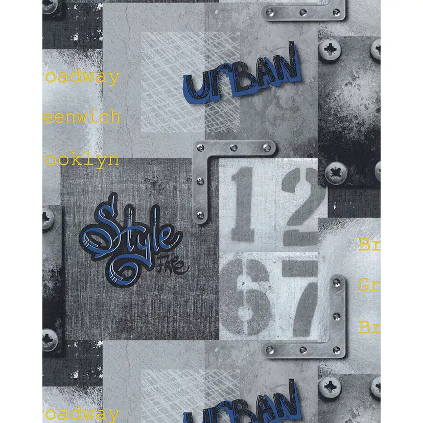 Tapet Lutéce Urban Style Bleu 11201701
