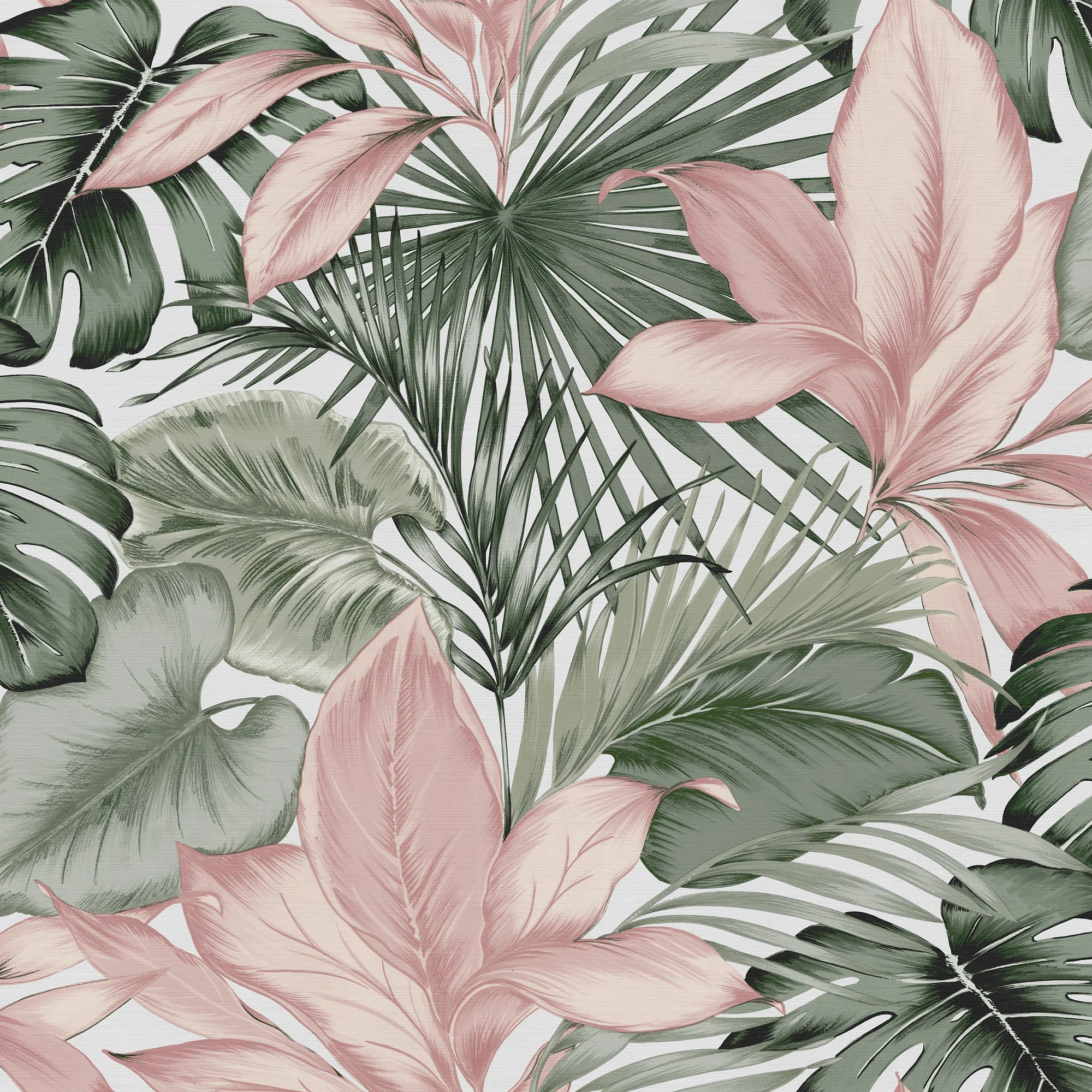 Tapet Superfresco Easy Indra Weiss/Grun Non Woven, Mönstrad