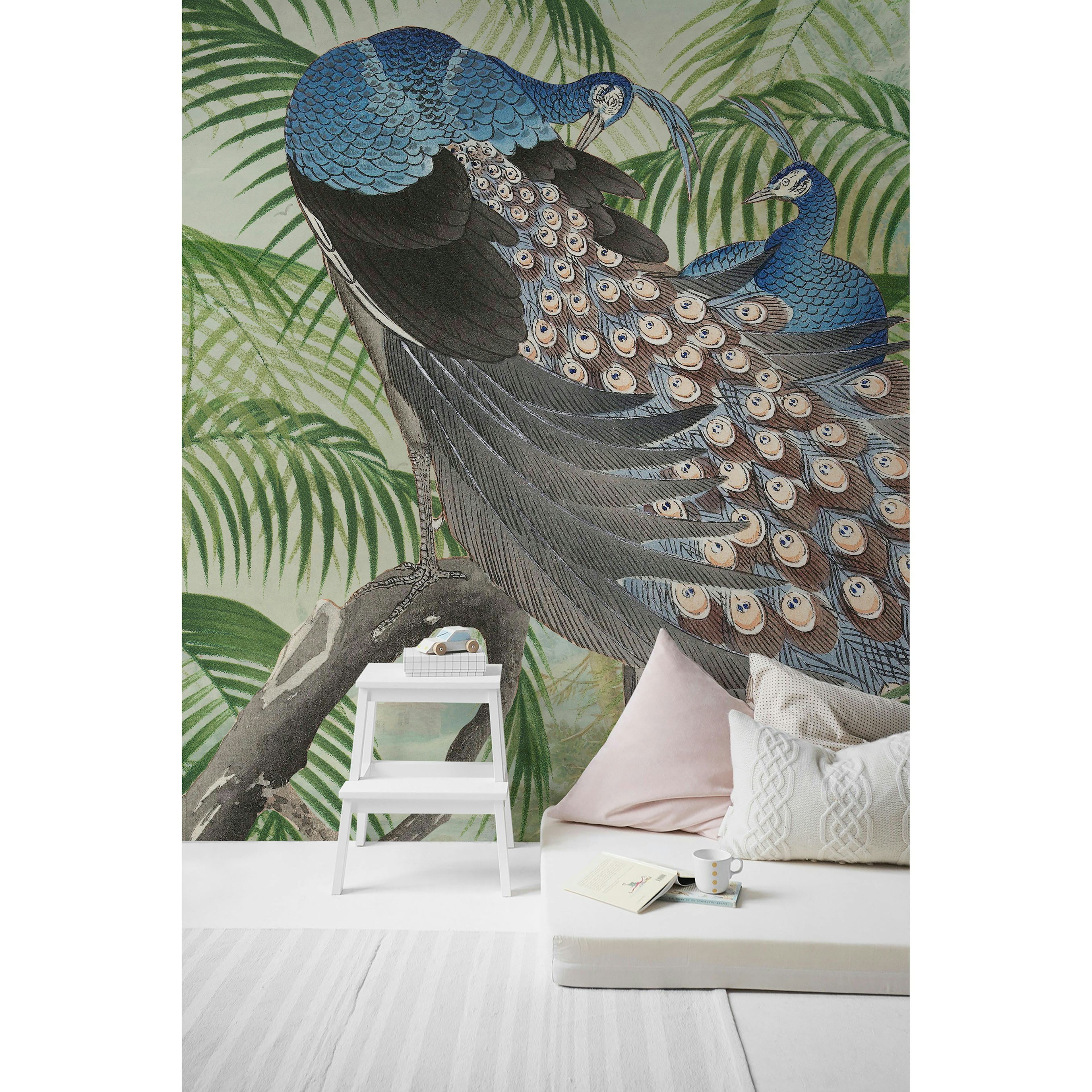 Fototapet Art for the Home Påfågel