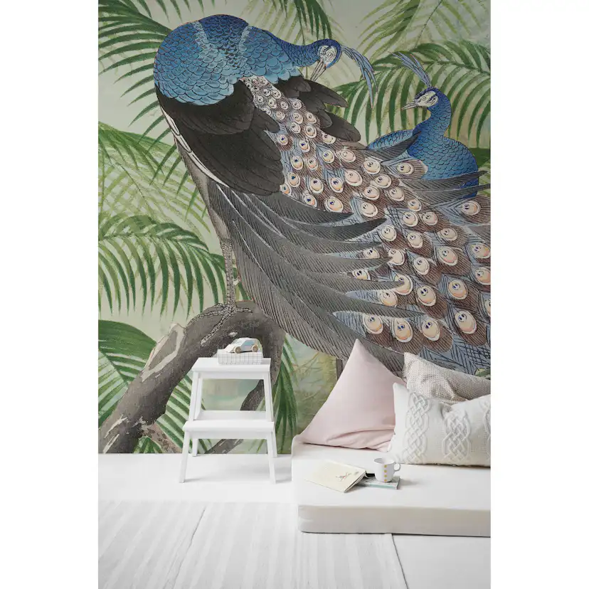 Fototapet Art for the Home Påfågel