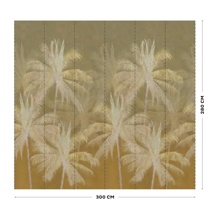 Fototapet Art For The Home Vintage Palm 112124