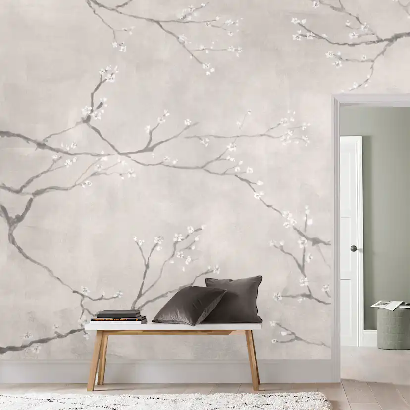 Fototapet Art For The Home Kinesisk Blomma 112129