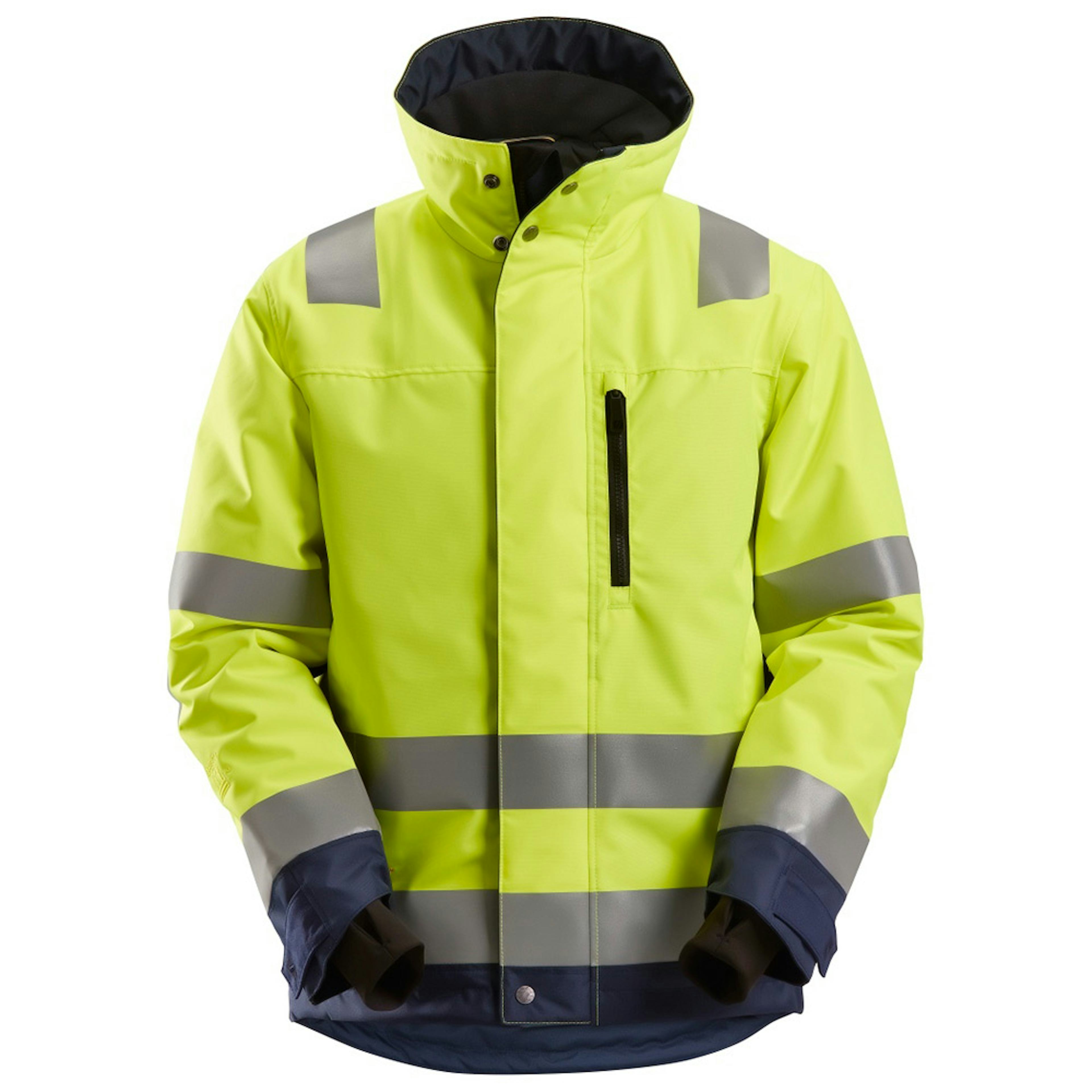 High Visibility Yellow - Navy