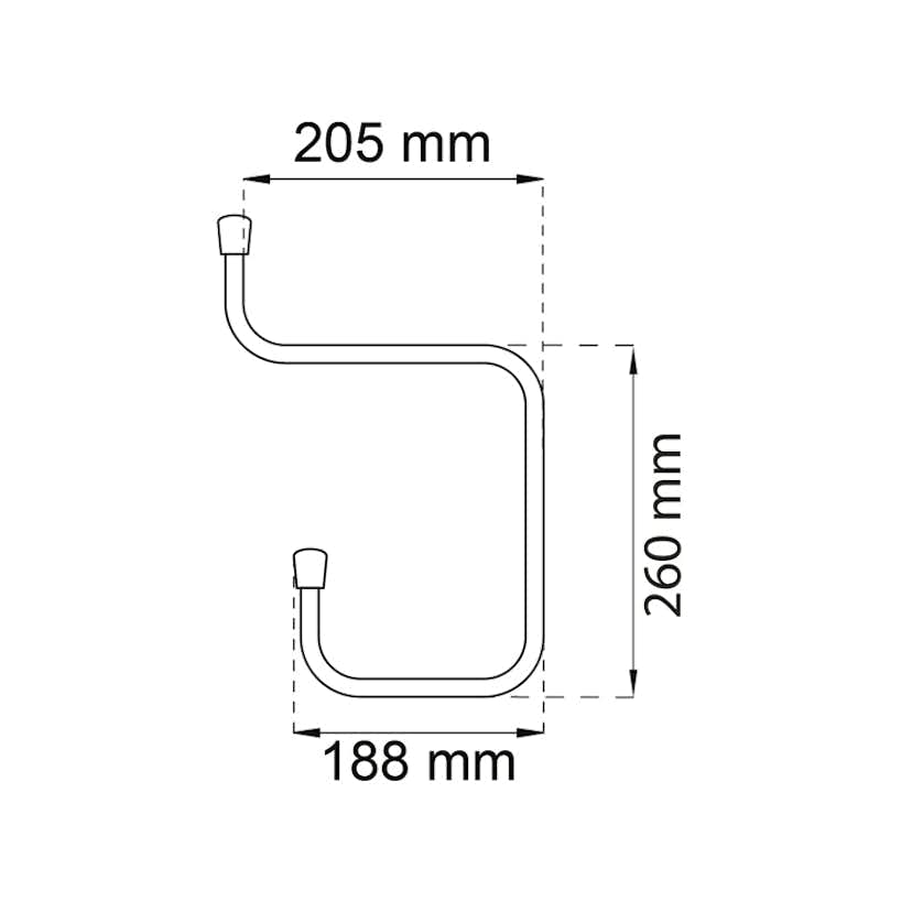 Förvaringskonsol Habo 8523