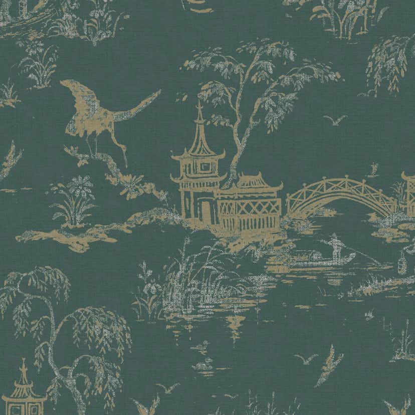 Tapet Superfresco Easy Gaia Grön/Blå