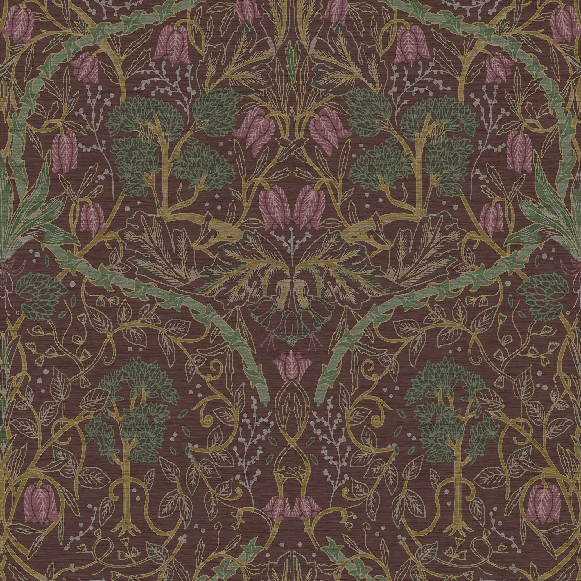 Tapet Superfresco Easy Lauri Modern 113294 EasyUp, Mönstrad Röd