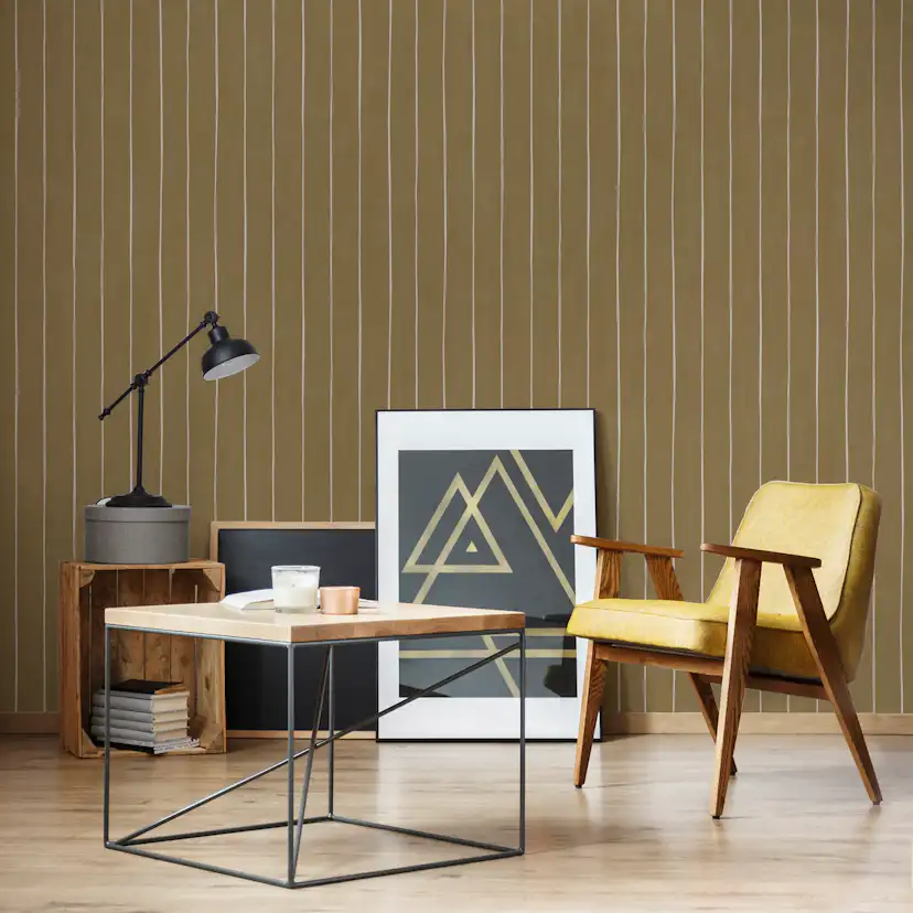 Tapet Superfresco Easy Ränder Mörk 10mx53cm