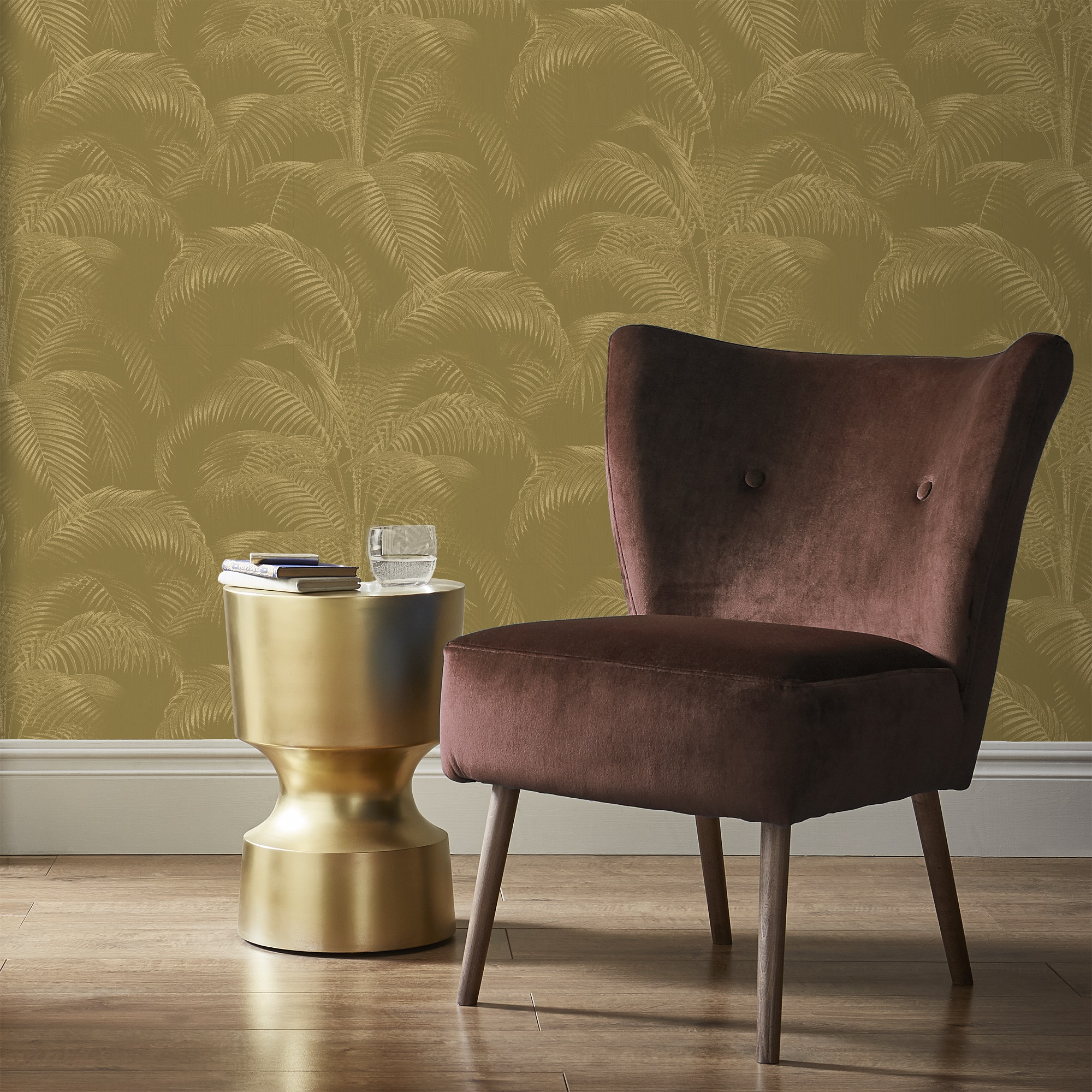Tapet Superfresco Easy Palmen Ocker