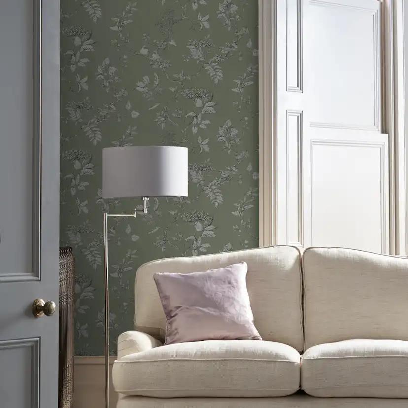 Tapet Laura Ashley Elderwood Sage