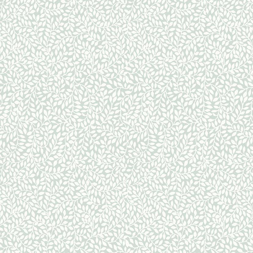 Tapet Laura Ashley Little Vines Enteneier Blå