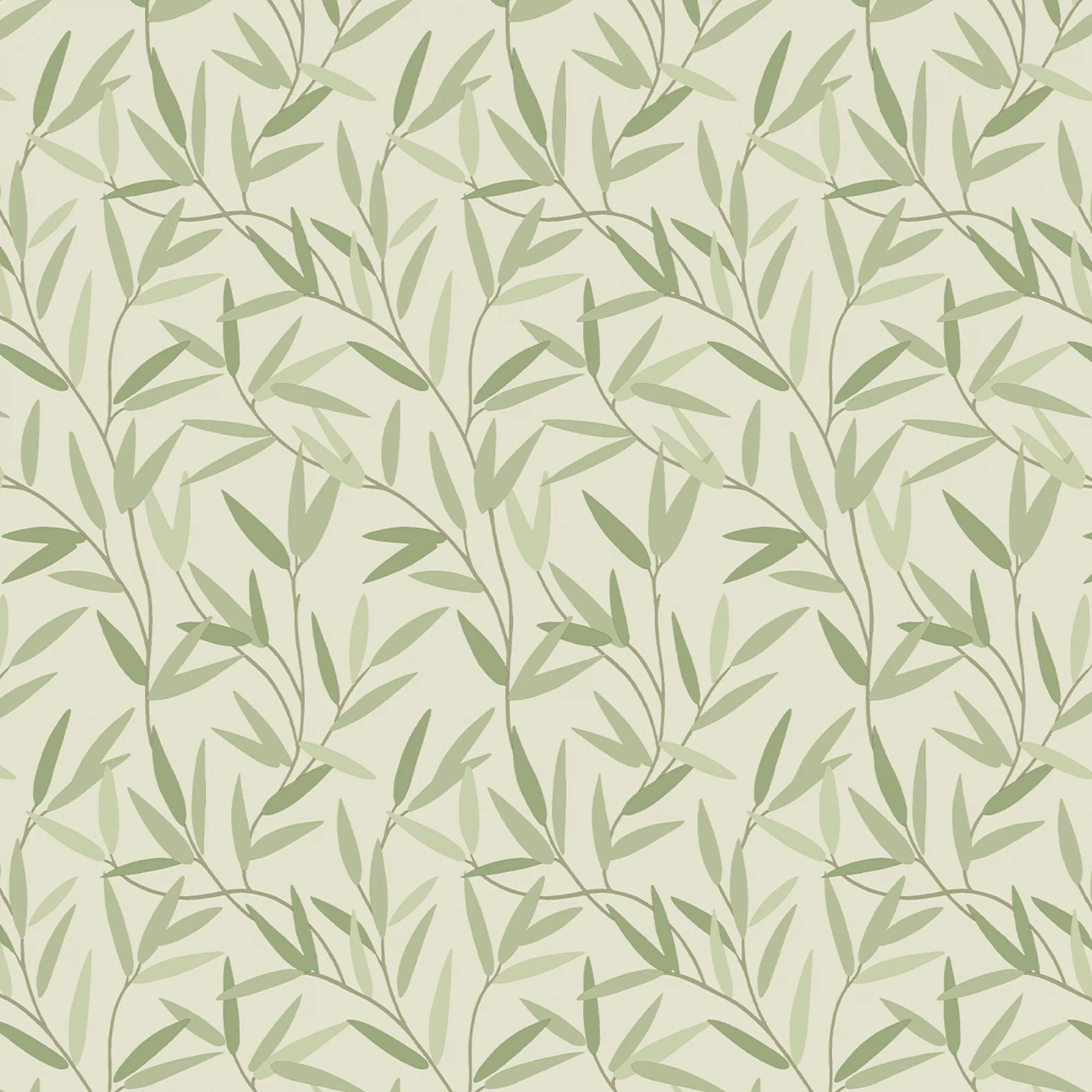 Tapet Laura Ashley Willow Leaf Hedgerow 113364 EasyUp, Mönstrad Flerfärgad