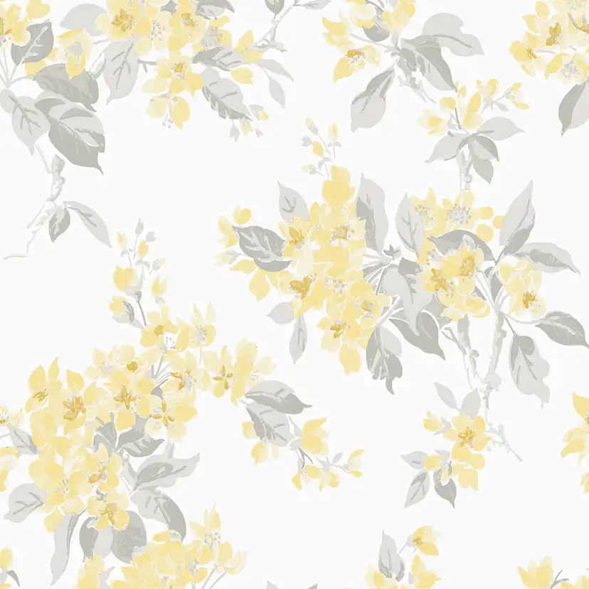Tapet Laura Ashley Apple Blossom Sunshine