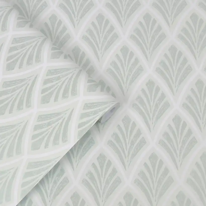 Tapet Laura Ashley Florin Enteneier Blå