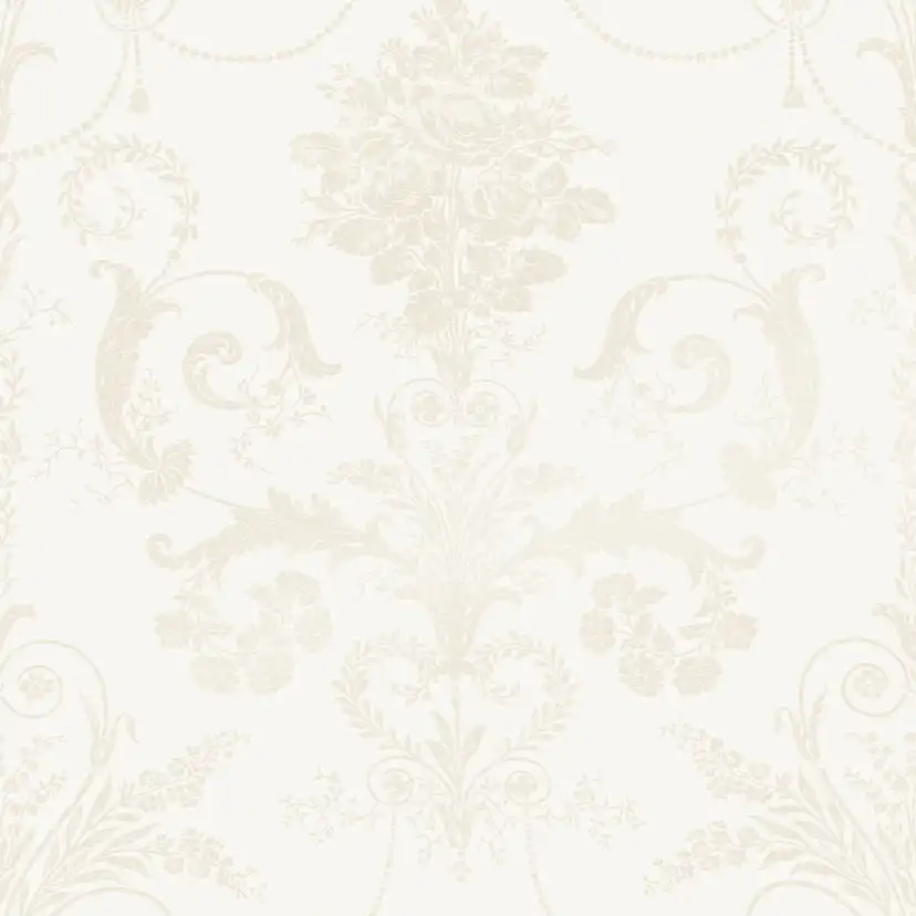 Tapet Laura Ashley Josette Vit