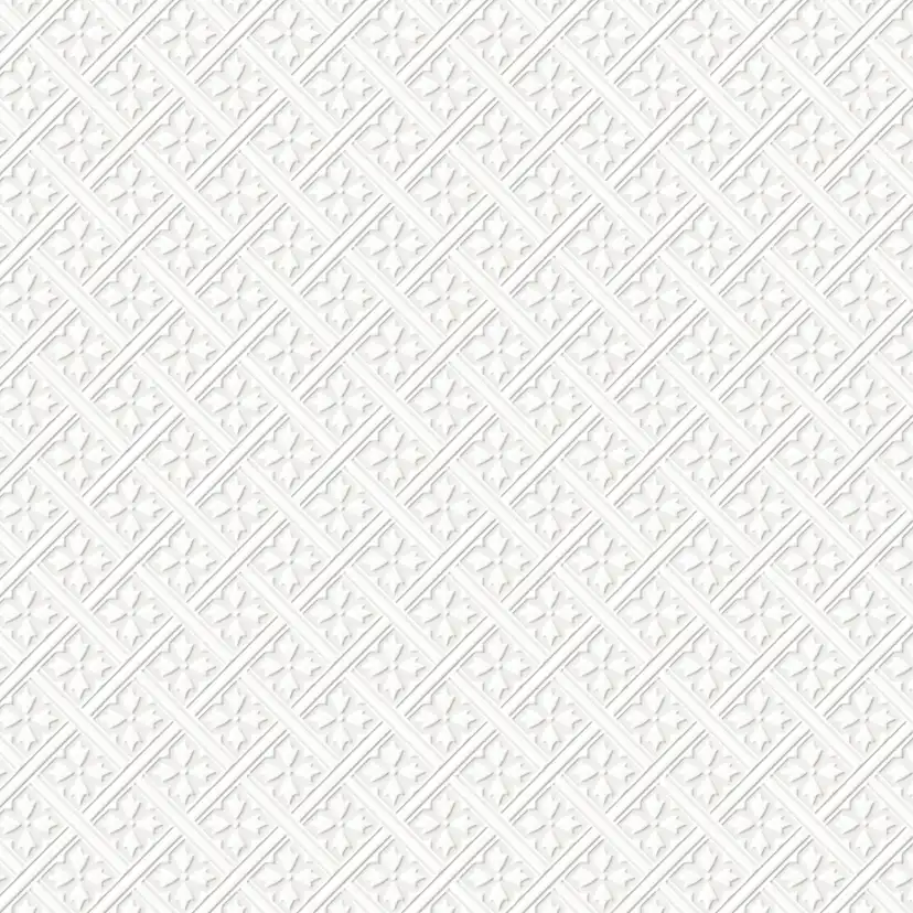 Tapet Laura Ashley Mr Jones 113415 EasyUp, Mönstrad Vit