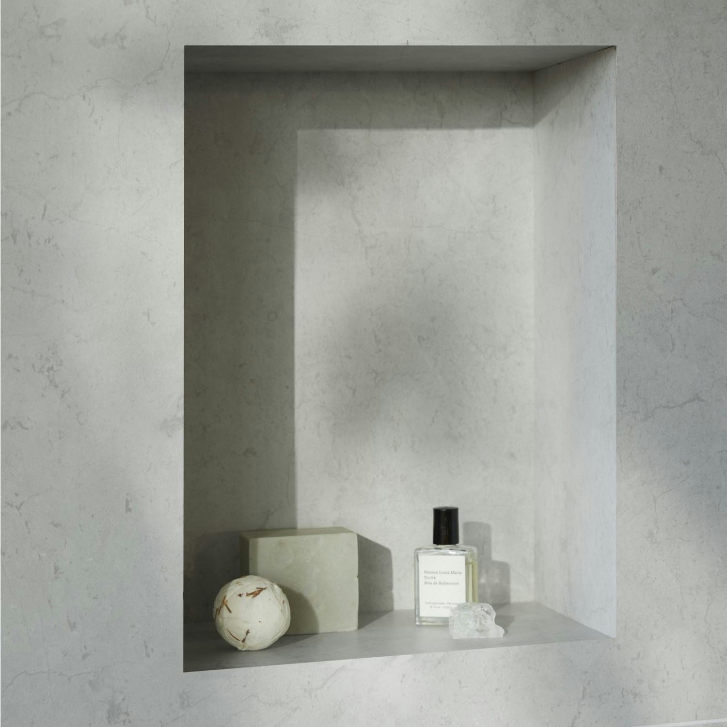 Våtrumsskiva BerryAlloc Wall & Water Santorin Marmor 60x60