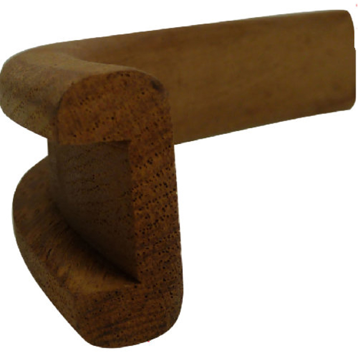 Teak Roca Hörn U-list 16 mm