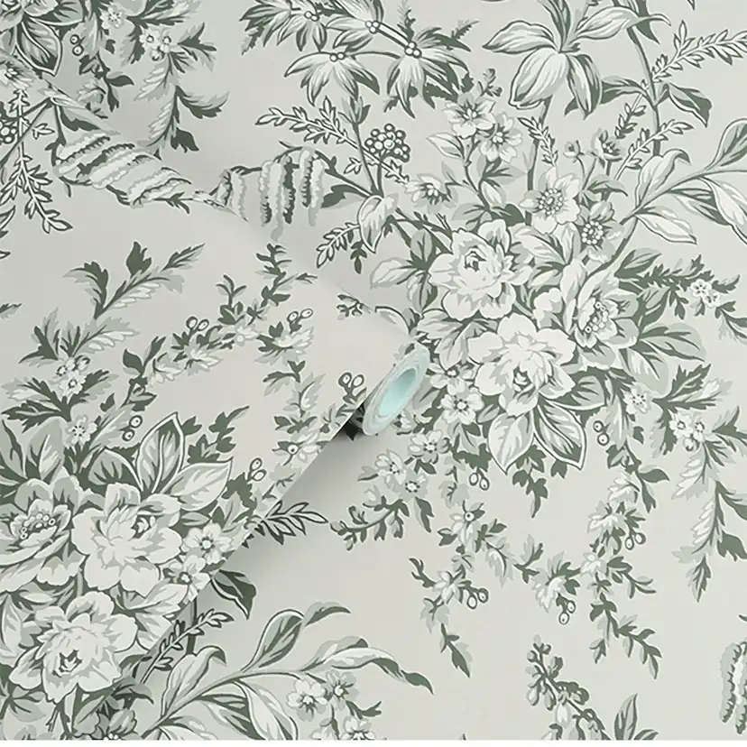 Tapet Laura Ashley Picardie Sage