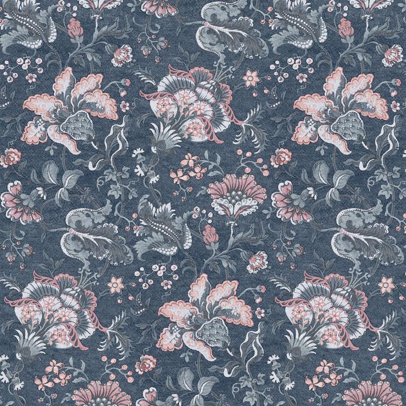 Tapet Laura Ashley Portia Dark Seaspray