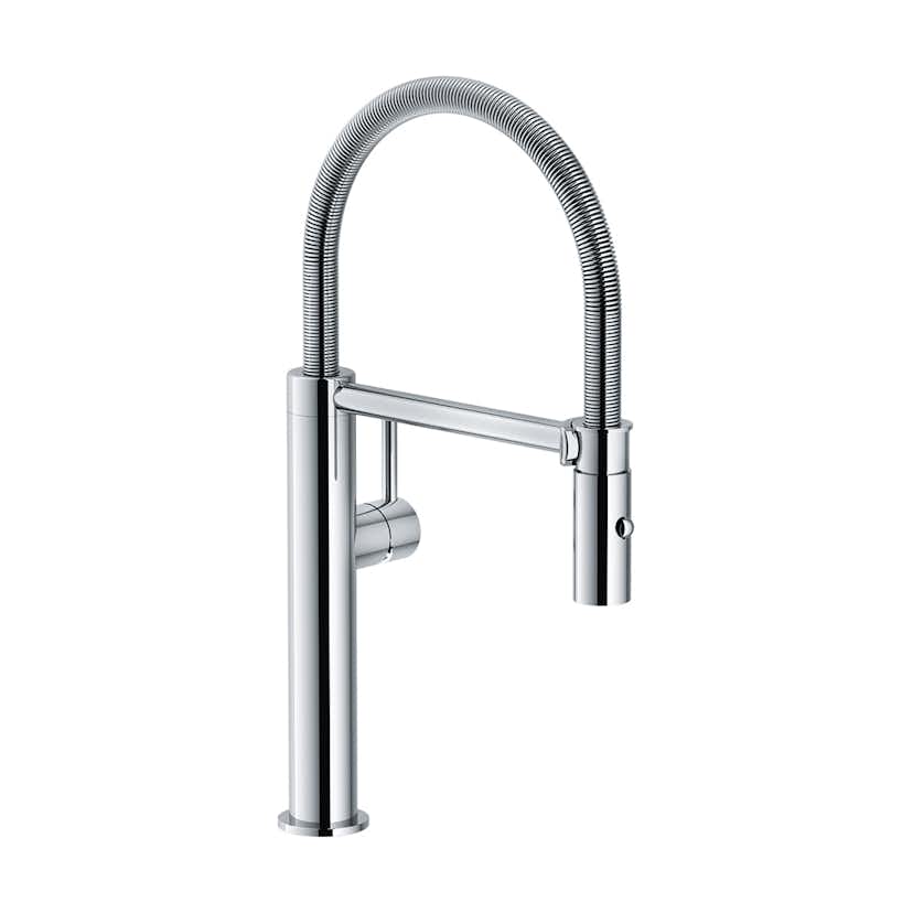 Köksblandare Franke Pescara Semi-Pro L Engreppsblandare Krom med Svängbar Pip