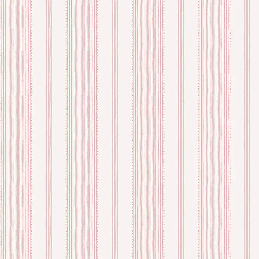 Tapet Laura Ashley Heacham Stripe Rosa