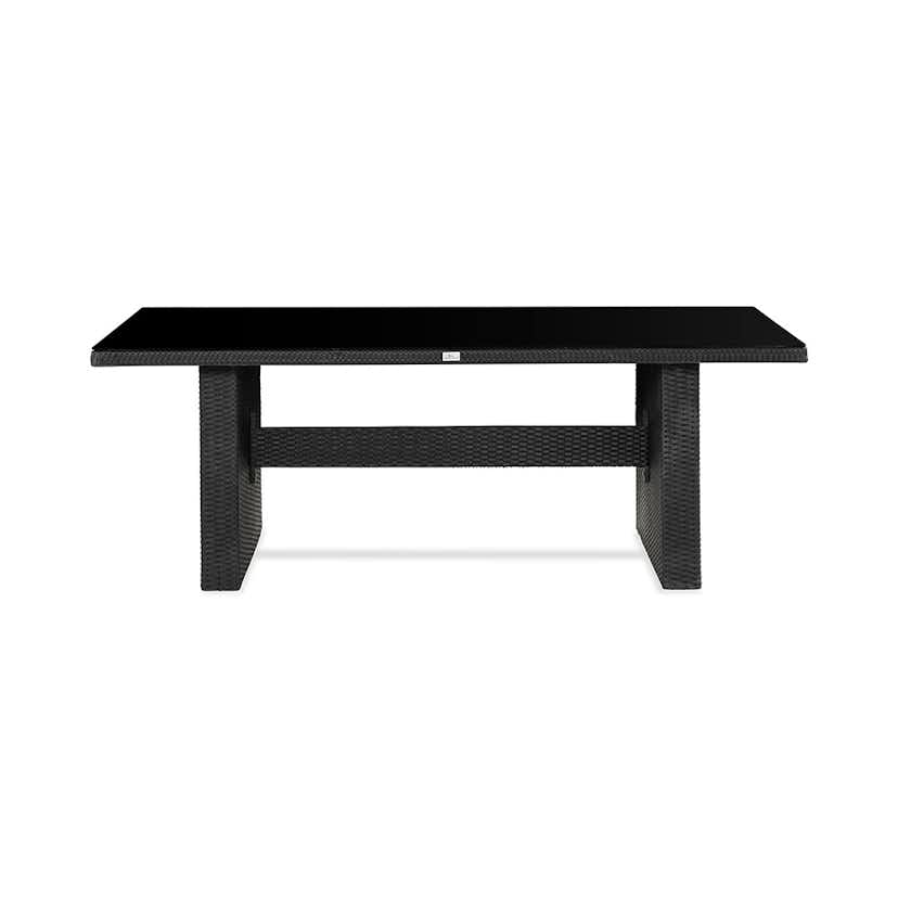 Utebord Comfort Garden Majestic 210x100 cm Svart