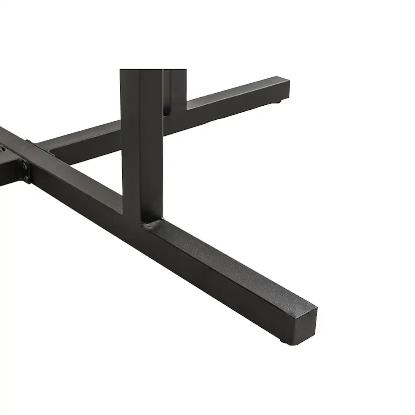 Utebord Comfort Garden Lines Runt 140 cm Akacia/Svart