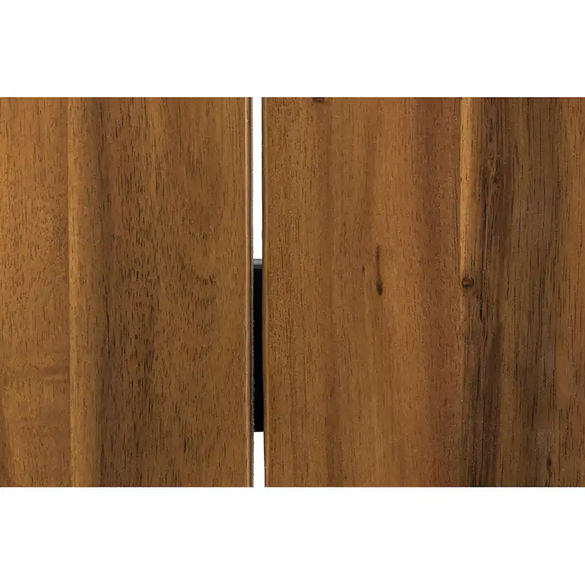 Utebord Comfort Garden Trio 200x100 cm Akacia/Svart