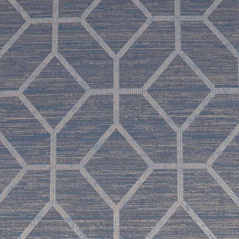 Tapet Boutique Asscher Geometrisk Sapphire